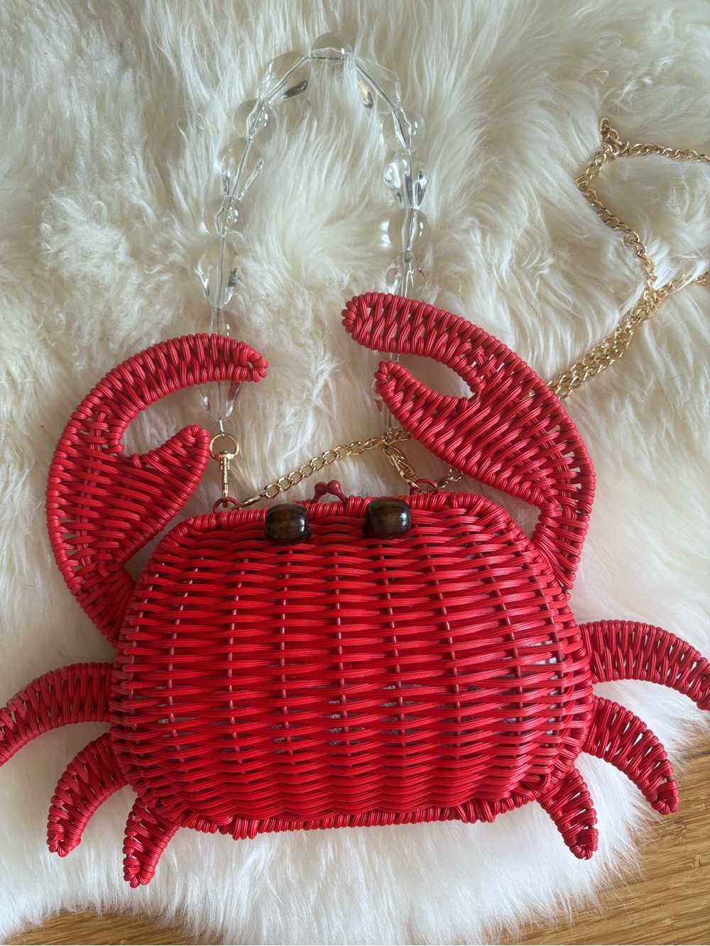 NWOT Tommy Bahama crab purse - Picture 2 of 5